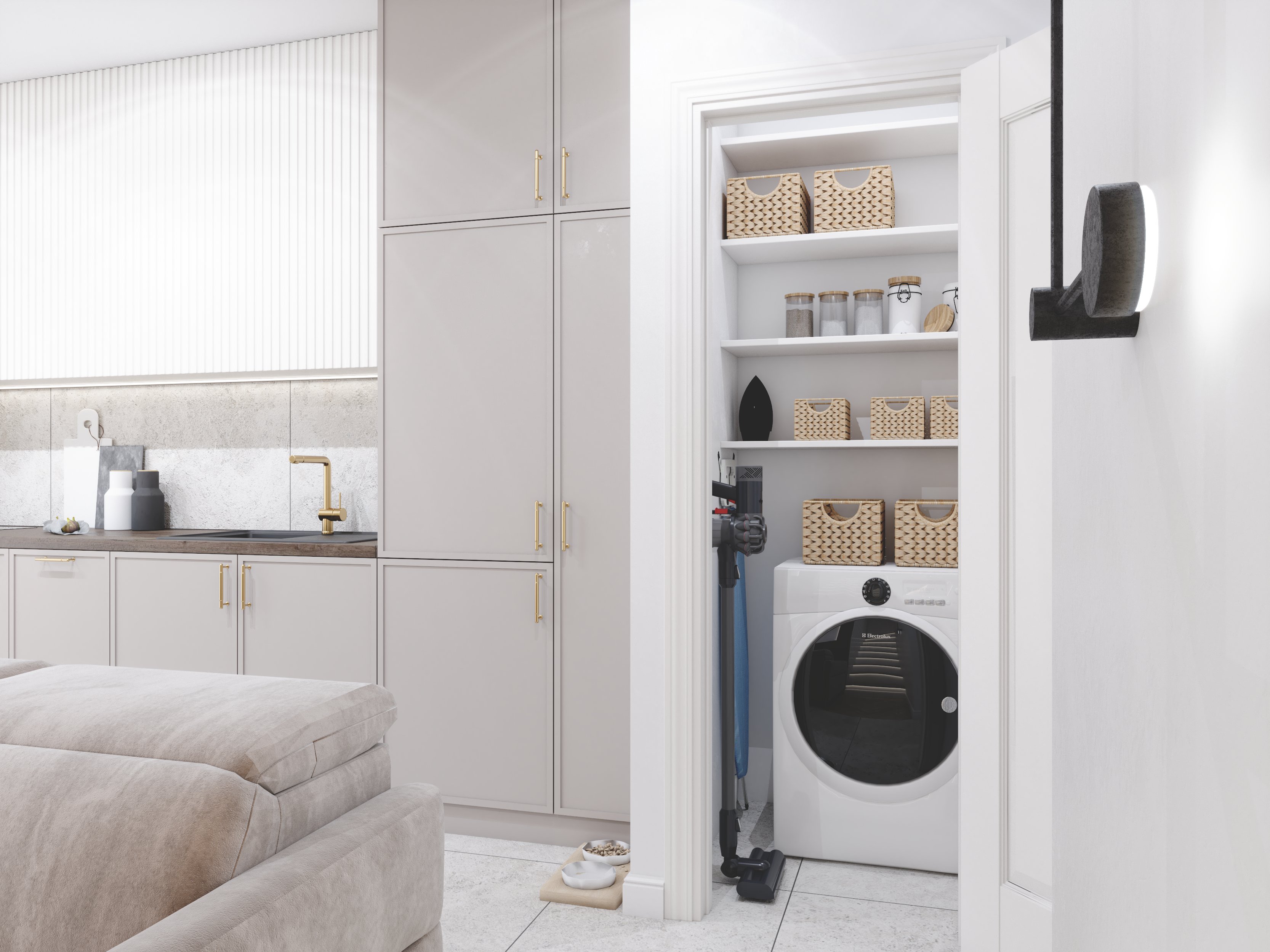 Projekt pomieszczenia dodatkowego Ka Studio