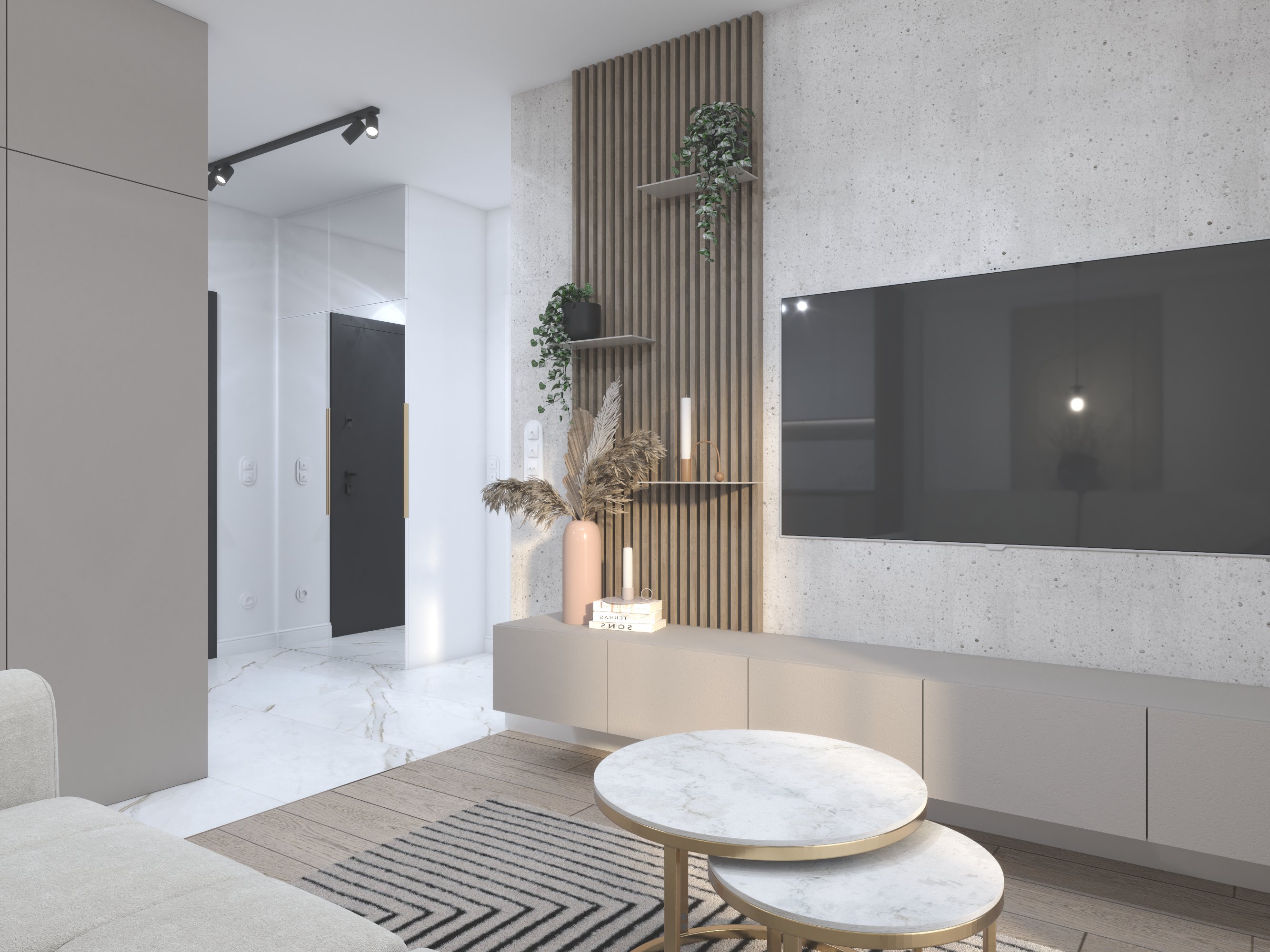 Projekt mieszkania w Gdańsku Ka Studio